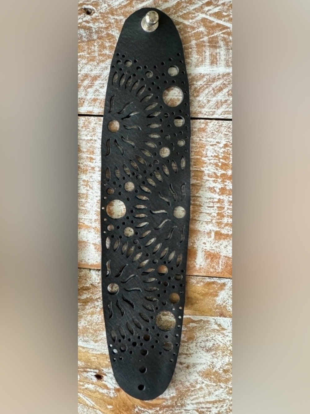 ☀️Laser-cut Vegan Leather Bracelet☀️ 🆕